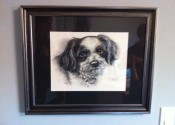 "Oreo" framed