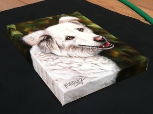 "Say-D" Gallery wrap on 1.5" deep canvas